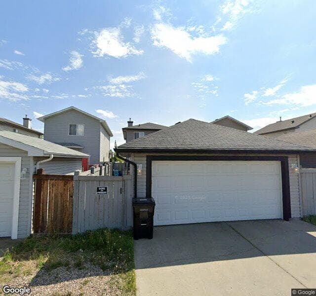 Street view of 16114 43 Street NW, Edmonton