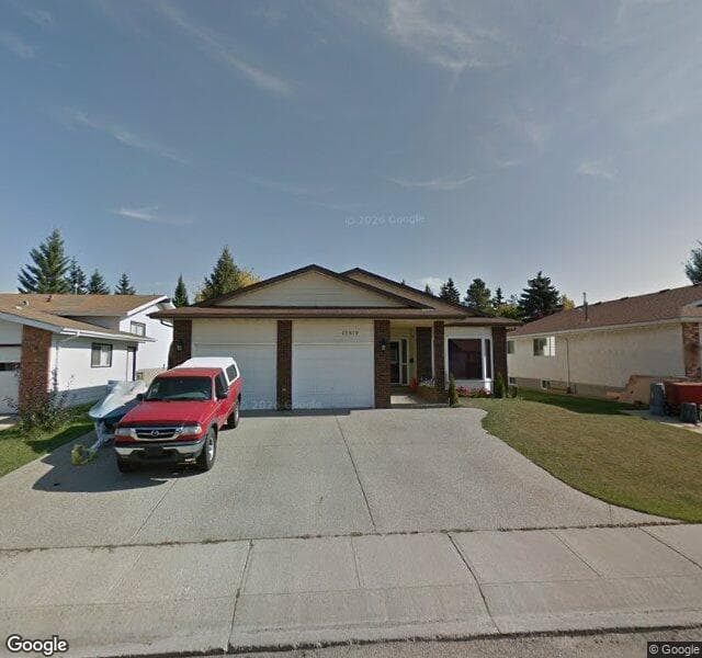 Street view of 15819 98 Street NW, Edmonton