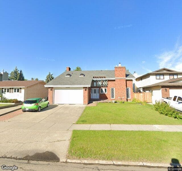 Street view of 14808 55 Street NW, Edmonton