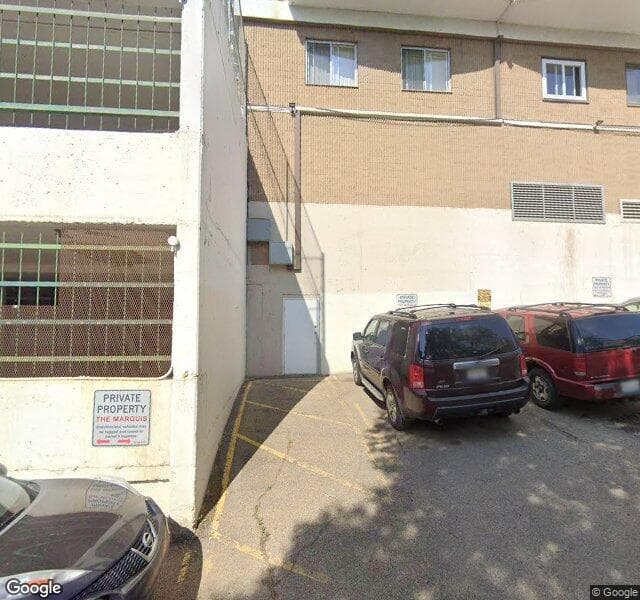 Street view of 407-9725 106 Street NW, Edmonton