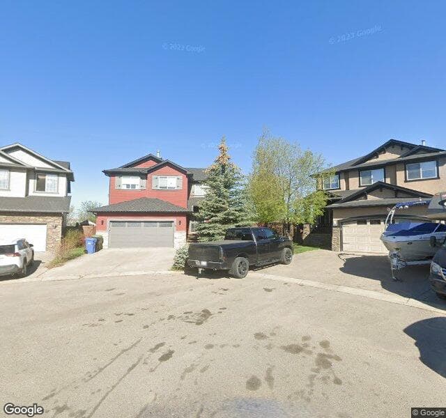 Street view of 18 Hidden Creek Manor NW, Calgary