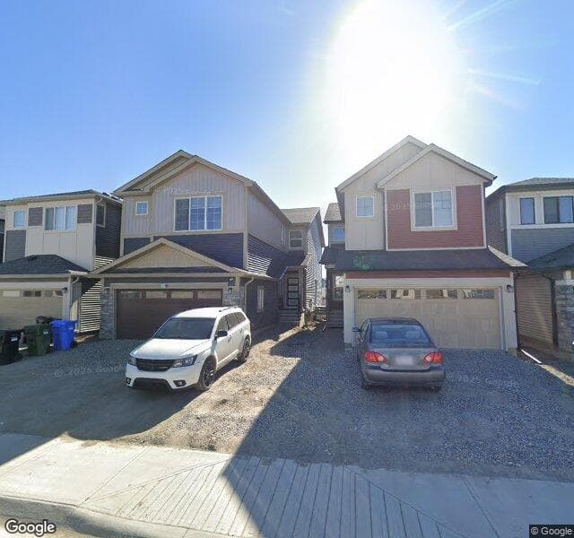 Street view of 216 Homestead Grove NE, Calgary