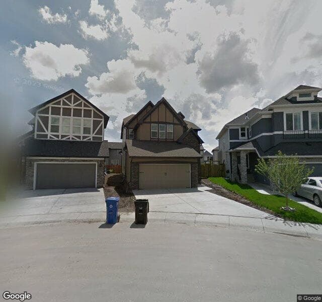 Street view of 183 Cranford Green SE, Calgary