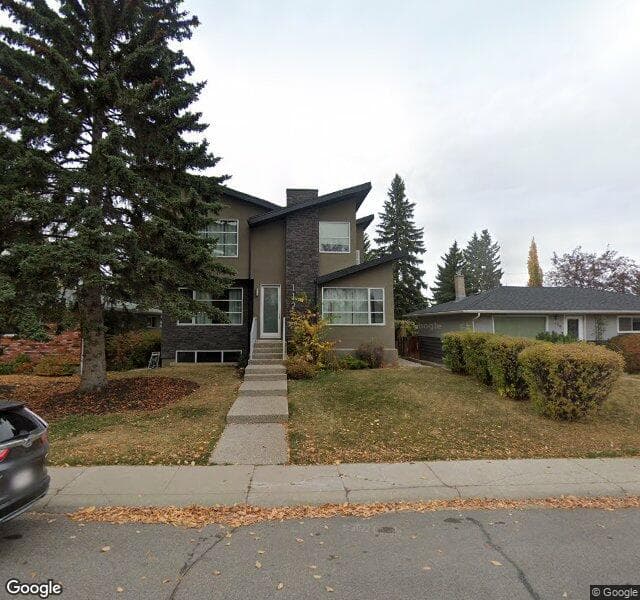 Street view of 112 Hanover Road SW, Calgary