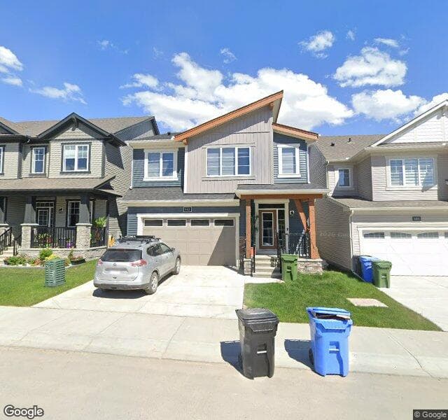 Street view of 33 Carringwood Street NW, Calgary