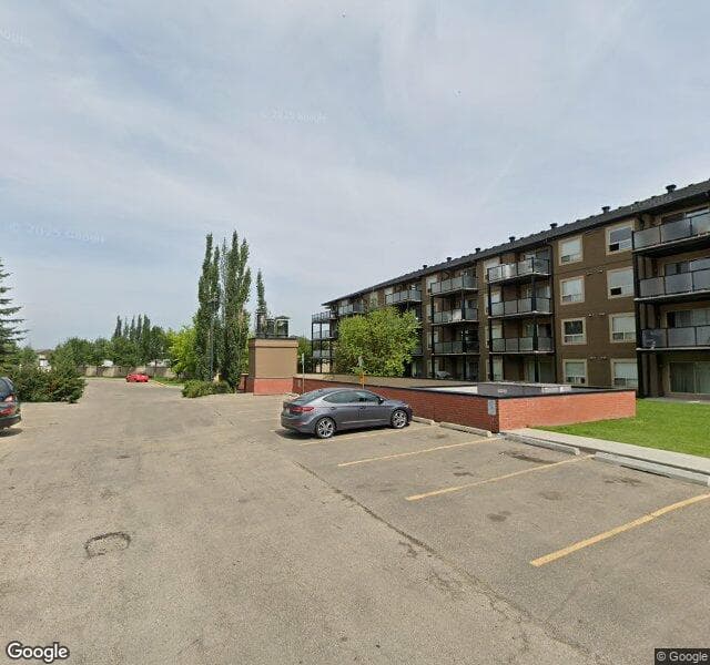 Street view of 111-13907 136 Street NW, Edmonton