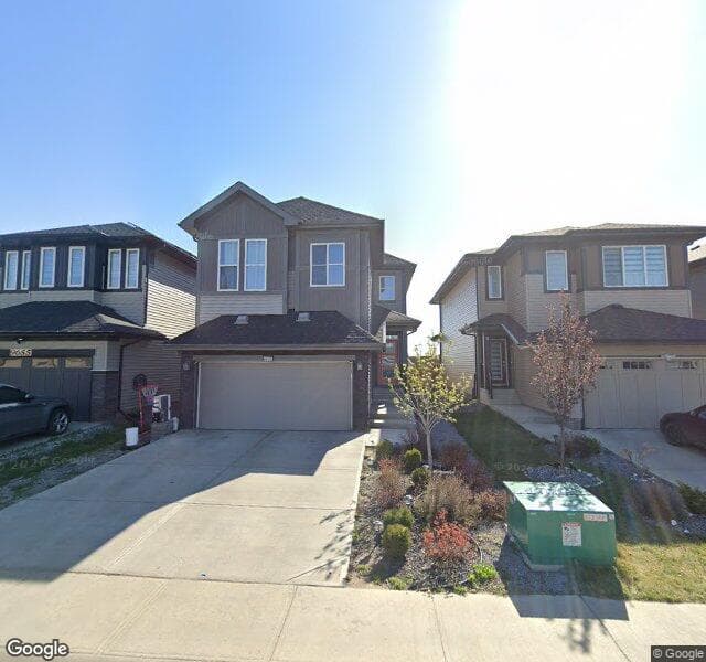 Street view of 9651 229 Street NW, Edmonton
