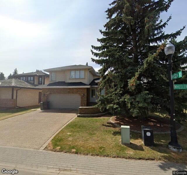 Street view of 852 Wheeler Road W NW, Edmonton
