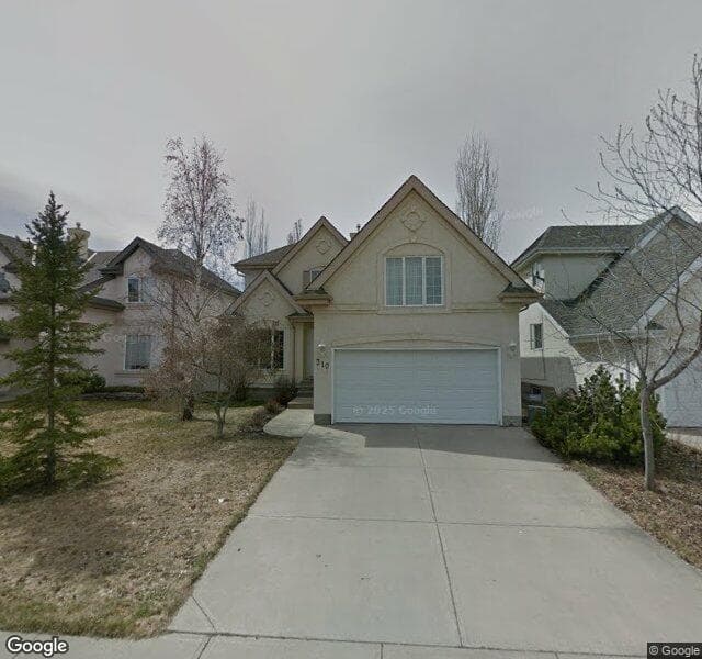Street view of 310 Livingstone Court NW, Edmonton