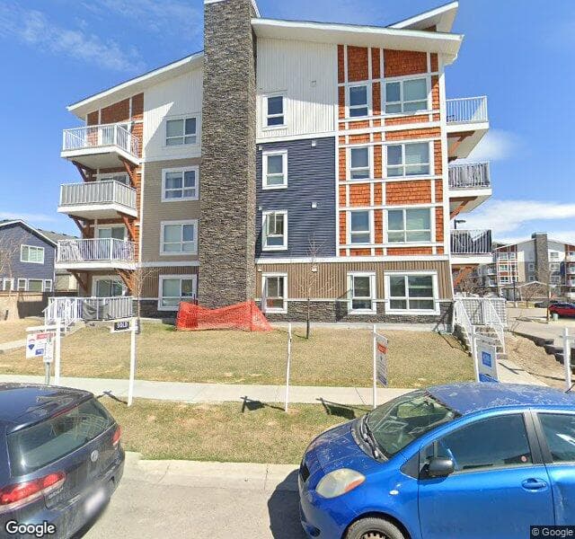 Street view of 4116-302 Skyview Ranch Drive NE, Calgary