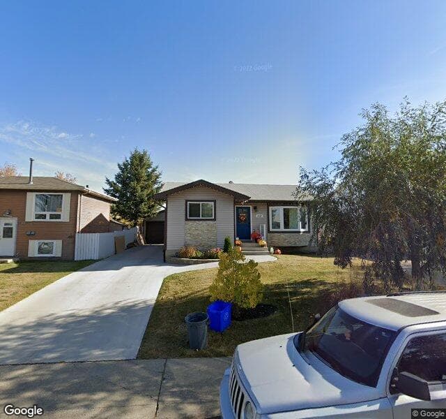 Street view of 3727 45 Street NW, Edmonton