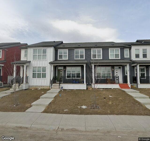 Street view of 33 Savanna Manor NE, Calgary