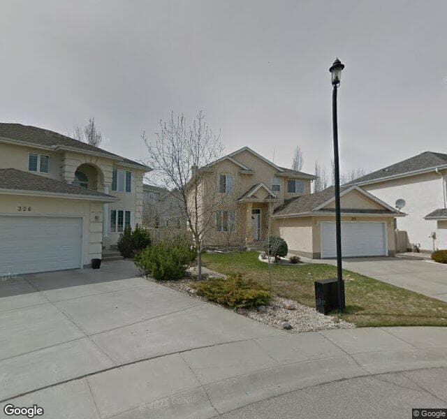 Street view of 322 Livingstone Court NW, Edmonton