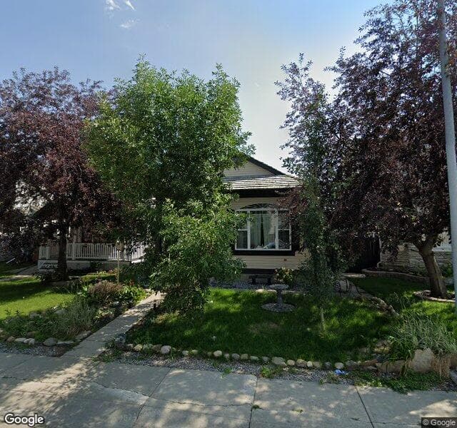 Street view of 336 Mount Aberdeen Close SE, Calgary