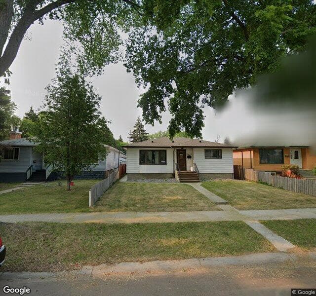 Street view of 9545 65 Avenue NW, Edmonton