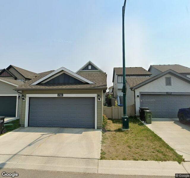 Street view of 1763 26A Street NW, Edmonton