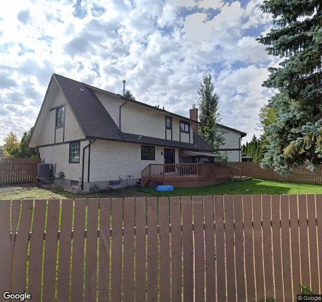 Street view of 17532 55 Avenue NW, Edmonton