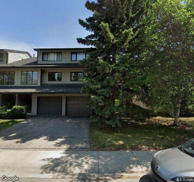 Street view of 12-140 Point Drive NW, Calgary