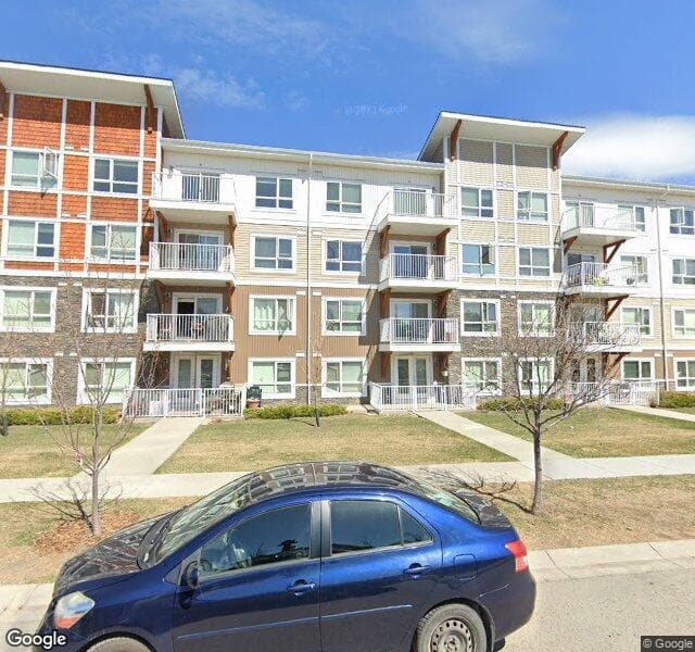 Street view of 3411-302 Skyview Ranch Drive NE, Calgary