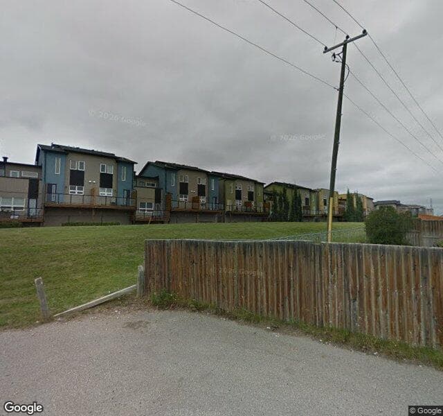 Street view of 230 Covecreek Circle NE, Calgary