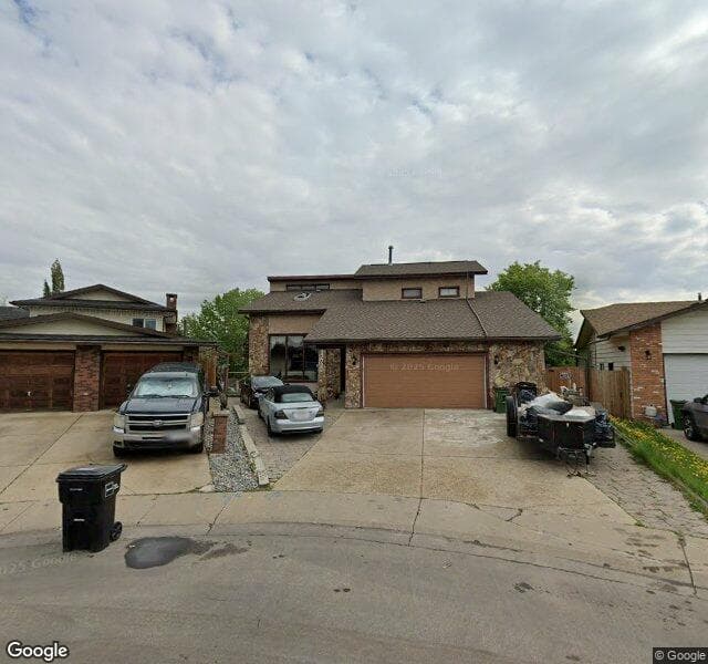 Street view of 17727 93 Street NW, Edmonton