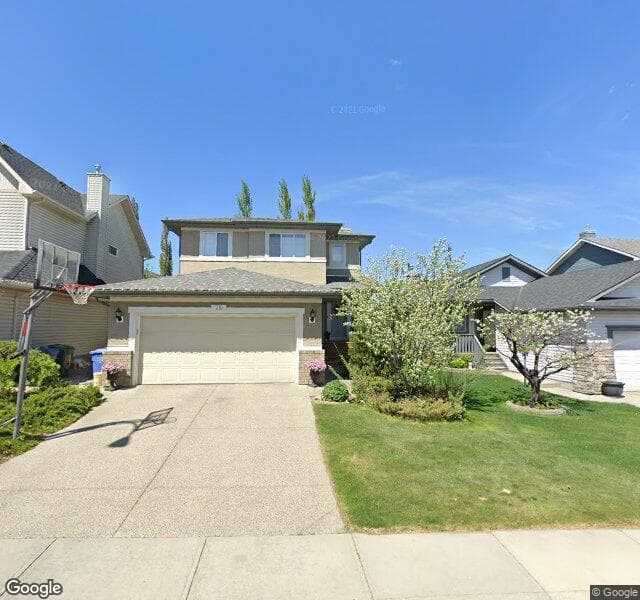 Street view of 86 Pantego Lane NW, Calgary