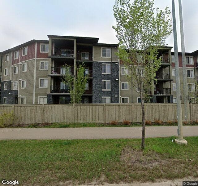Street view of 224-3315 James Mowatt Trail SW, Edmonton