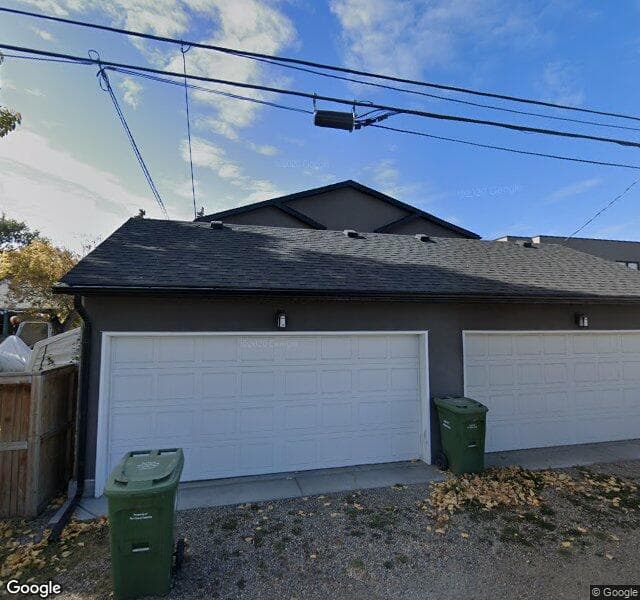 Street view of 1-2432 24A Street SW, Calgary