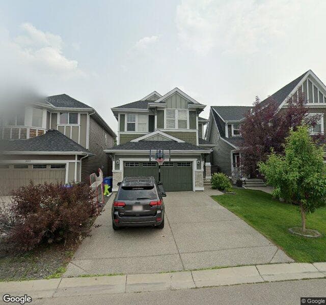 Street view of 219 Auburn Springs Close SE, Calgary