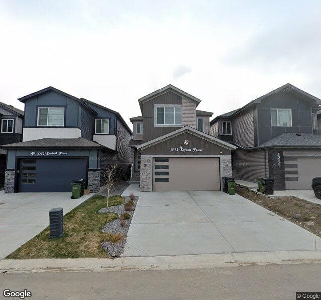 Street view of 5368 Kimball Place SW, Edmonton