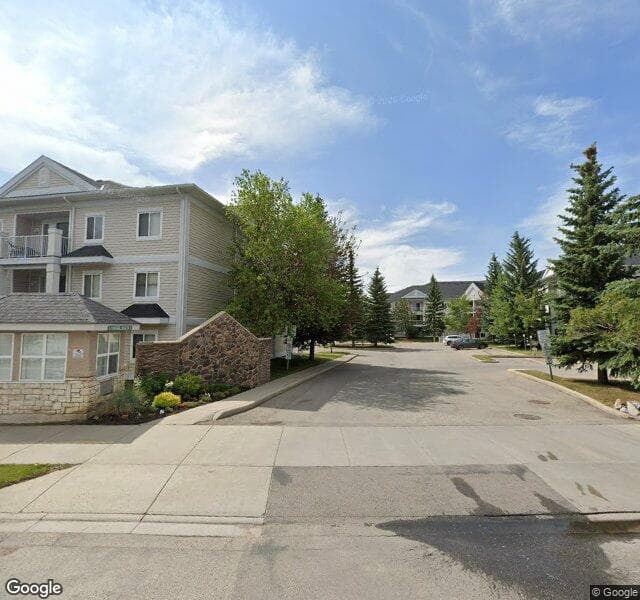 Street view of 1104-11 Chaparral Ridge Drive SE, Calgary