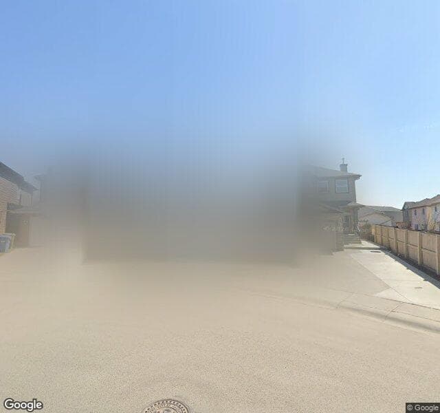 Street view of 16 Saddlecrest Park NE, Calgary