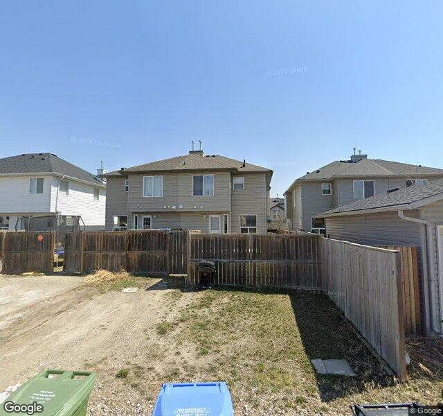 Street view of 33 Saddlebrook Common NE, Calgary
