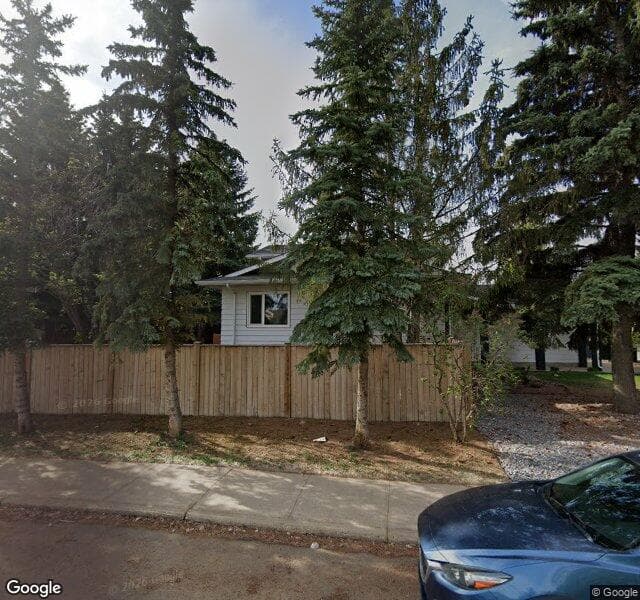 Street view of 2451 115 Street NW, Edmonton