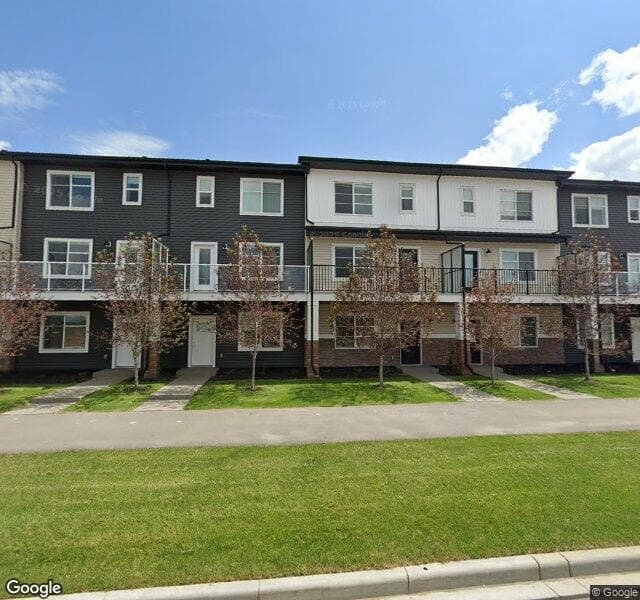 Street view of 308-135 Belmont Passage SW, Calgary