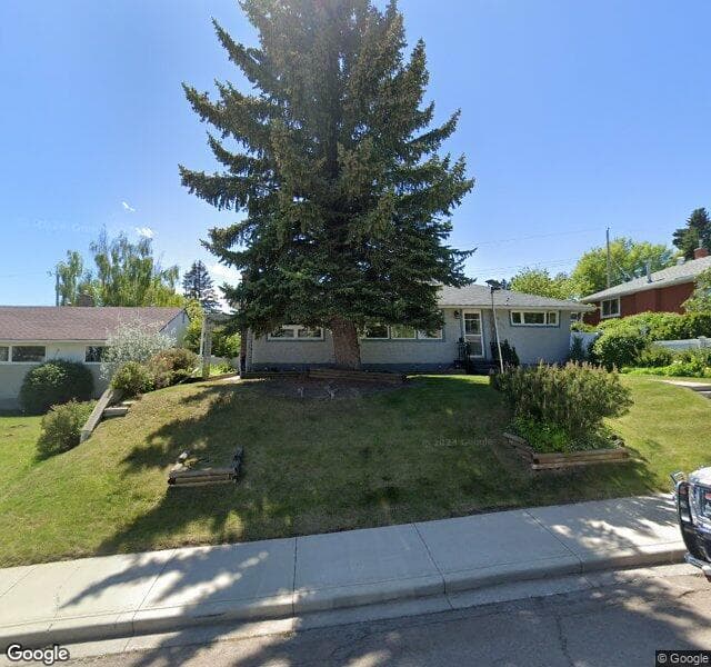 Street view of 723 Trafford Drive NW, Calgary