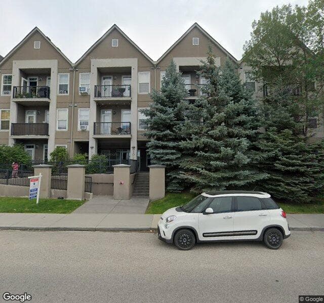 Street view of 211-15304 Bannister Road SE, Calgary