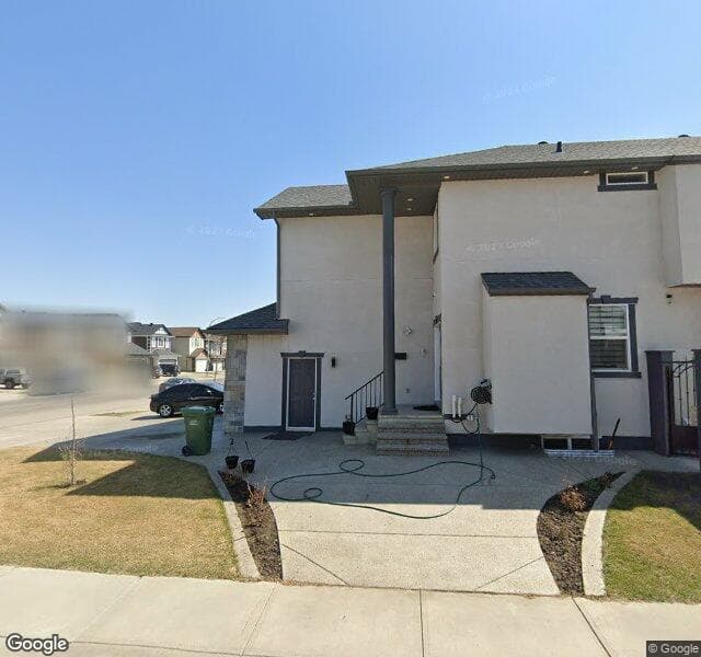 Street view of 332 Saddlemont Boulevard NE, Calgary