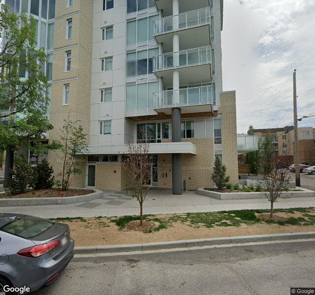 Street view of 1107 Gladstone Road NW, Calgary
