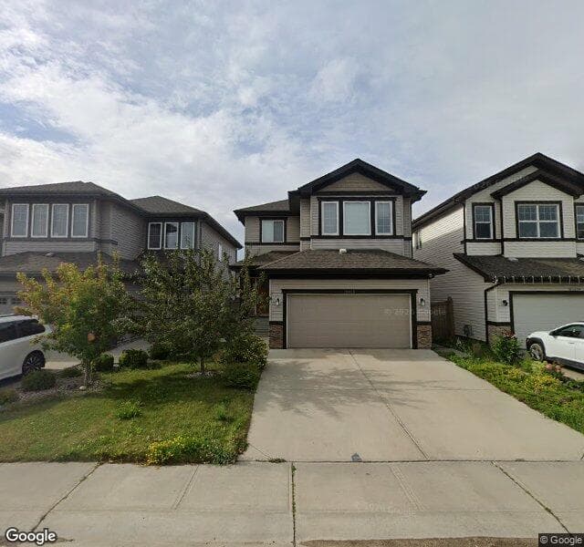 Street view of 13855 143 Avenue NW, Edmonton