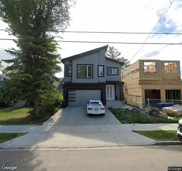 Street view of 6005 107 Street NW, Edmonton