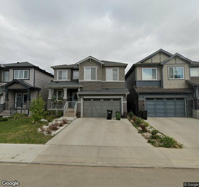 Street view of 8641 Mayday Wynd SW, Edmonton