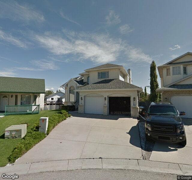 Street view of 311 Hawkland Place NW, Calgary