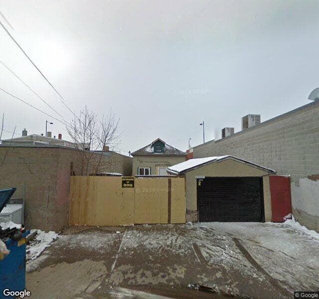 Street view of 12742 Fort Road NW, Edmonton