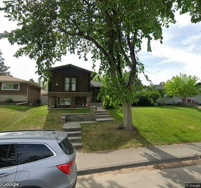 Street view of 51 Wimbledon Drive SW, Calgary