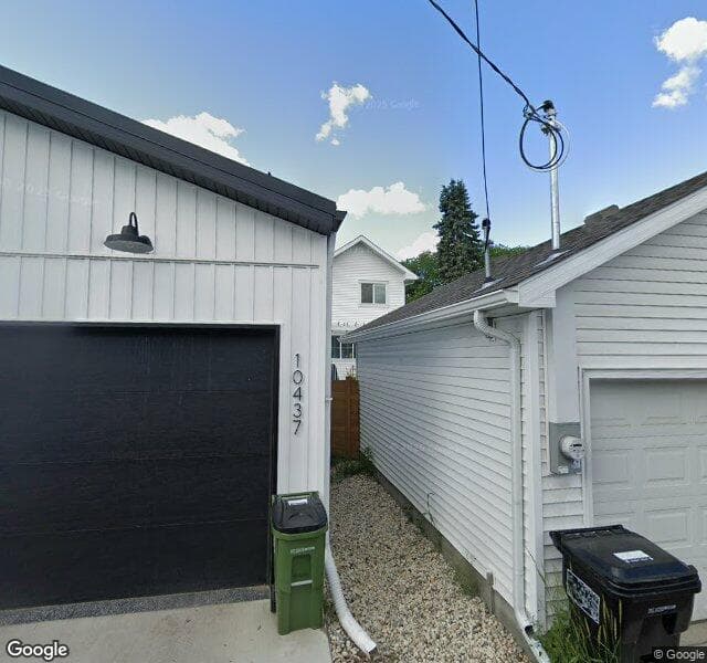 Street view of 10439 144 Street NW, Edmonton