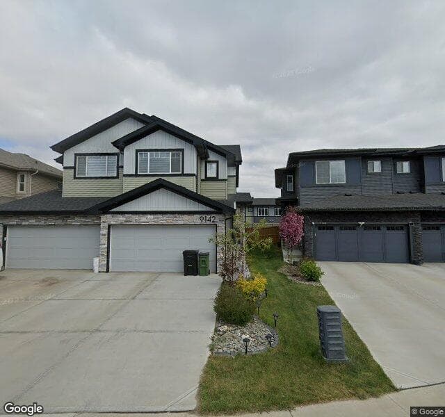 Street view of 9142 Pear Drive SW, Edmonton