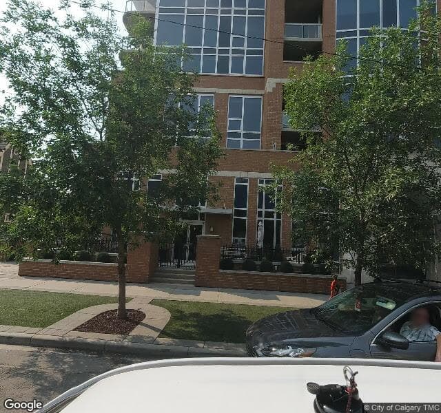Street view of 1103-817 15 Avenue SW, Calgary