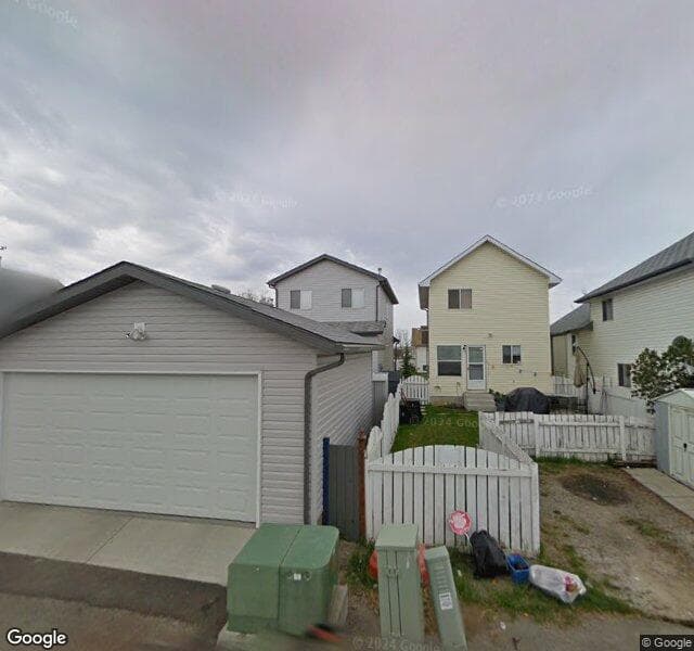 Street view of 54 Martinridge Road NE, Calgary
