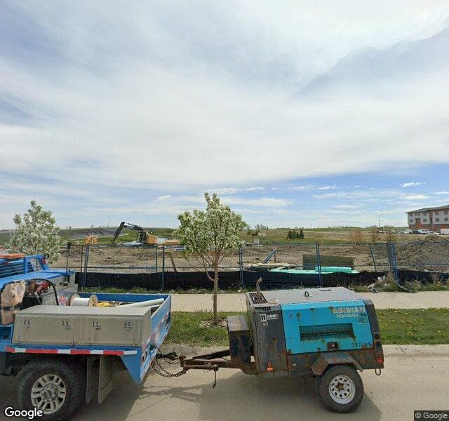 Street view of 43-200 Belmont Street SW, Calgary
